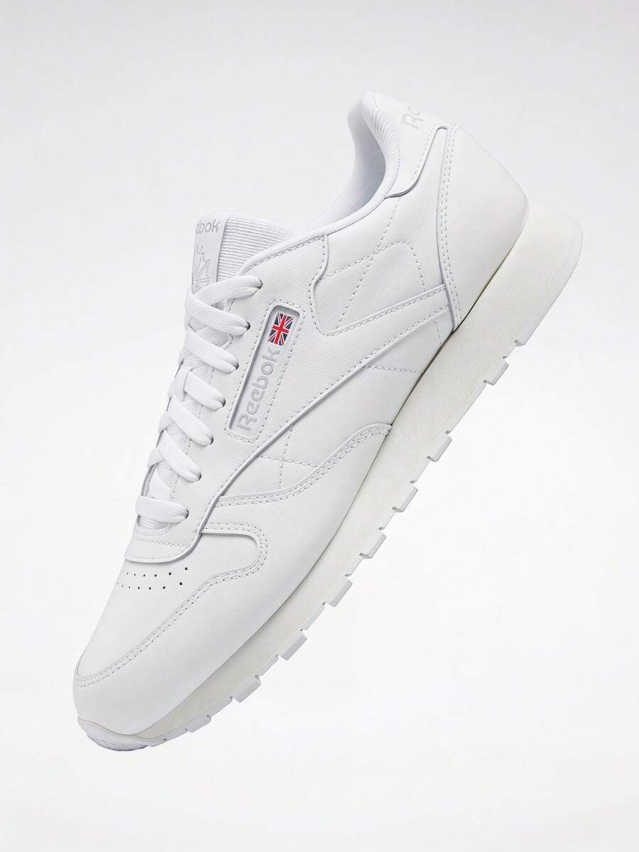 Reebok White Cl Lthr Men's Children's Tennis Shoes - White - View 1