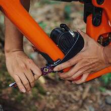 Granite ロックバンド Rockband MTB フレーム キャリア ストラップ - インナー チューブとバイク ツール キット用 - 自転車 マウンテンバイク クロスバイク ロードバイクに適用 - 写真の通り - チェックする 7