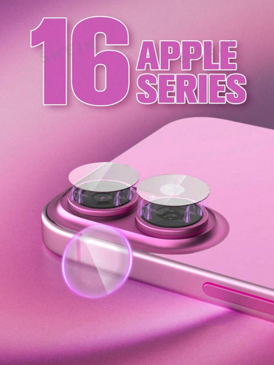 Hochauflösender Kameralinsenschutz kompatibel mit iPhone 16/16 Plus, gehärtetes Glasmaterial, starke Haftung, kompatibel mit Handyhüllen, AR, kein Pixelverlust, kompatibel mit iPhone 16 Pro/16 Pro Max/15 Max/15/15 Pro/15 Plus/14 Pro Max/14 Pro/14/14 Plus/13 Pro Max/13/13 Pro/11/12 Modellen. Großer transparenter hochauflösender Linsenschutz mit Bogenform, wasserdicht, stoßfest, sturzsicher, kratzfest, anti-fingerabdruck, vollständige Abdeckung