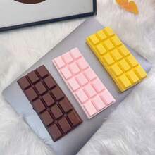Soft & Squishy Giant Chocolate Bar - Slow-Rising, Chocolate-Scented Squeeze Toy (Stress Reliever) - Multicolor 1 - View 5
