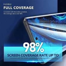 [5pcs] Compatible With Galaxy S26/S26+/S26 Ultra/S25 Edge/S25/S24 Ultra/S23/S22+/S21/S20 Fe/S10/S10+/Note20 Ultra/10 Plus. High-Definition Hydrogel Film, Flexible Full Coverage, 9H Scratch Resistant, Anti-Fingerprint Smooth - Clear - View 5