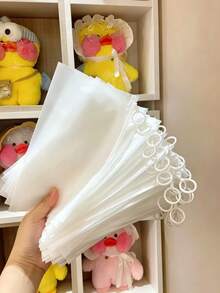 1/5/10/15/20 piezas Bolsas de almacenamiento transparentes e impermeables, bolsas organizadoras portátiles selladas, bolsas de plástico para documentos, bolsas con compartimentos para cosméticos con anillo de tracción, bolsas selladas reutilizables, adecuadas para viajes y el hogar, se pueden usar para almacenamiento, maquillaje, aseo, bolsa de maquillaje, organización, almacenamiento de cosméticos, bolsa de maquillaje, organización de cosméticos, decoración de la habitación - transparente - Ver 1