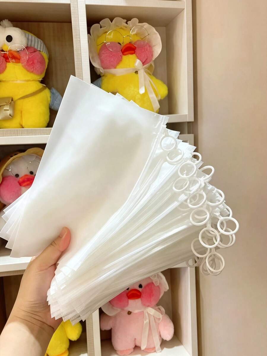 1/5/10/15/20 piezas Bolsas de almacenamiento transparentes e impermeables, bolsas organizadoras portátiles selladas, bolsas de plástico para documentos, bolsas con compartimentos para cosméticos con anillo de tracción, bolsas selladas reutilizables, adecuadas para viajes y el hogar, se pueden usar para almacenamiento, maquillaje, aseo, bolsa de maquillaje, organización, almacenamiento de cosméticos, bolsa de maquillaje, organización de cosméticos, decoración de la habitación - transparente - Ver 1