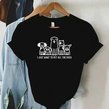 Women T-Shirts - Black - View 1