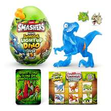 ZURU Smashers Nano Jurassic Luminous Mini Archaeological Egg Blind Box - 6 Random Dino Surprise Designs With Fluorescent Features, Perfect Birthday Gift For Boys, Collectible Mini Eggs With Over 5 Surprises Inside (Random) - Multicolor - View 2