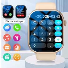 Smart Watch, Wireless Calling /Dial, Multi -Sport Mode, Calling Reminder And Rejection,Information Reminder,SMS Reminder,For IPhone/Andriod - Multicolor - View 1