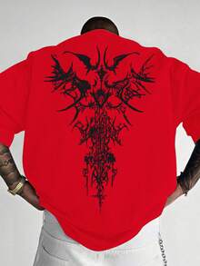 Men'S Short-Sleeve Print Shirt - White - View 10
