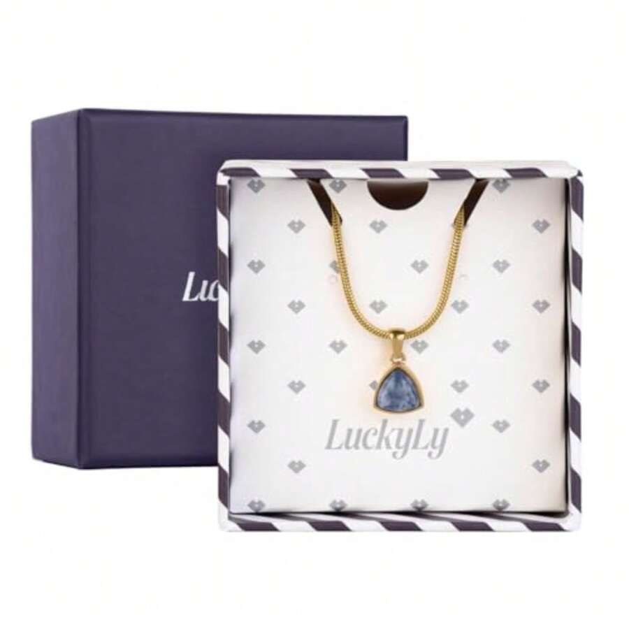 Women Jewelry Gifts - 9. September - Blue Jasper - View 1