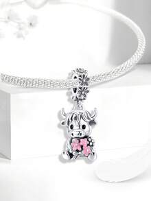 1 mặt dây chuyền hình con bò Tây Tạng may mắn, thích hợp để làm vòng tay cho nữ, tự làm trang sức và phối đồ hàng ngày. - Đính cườm 2 - Xem 9