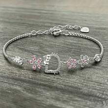 SANRIO 1pc Cute Hello Kitty Pendant Necklace, Sweet & Adorable Best Friend Gift, Bow Decor - A - View 13