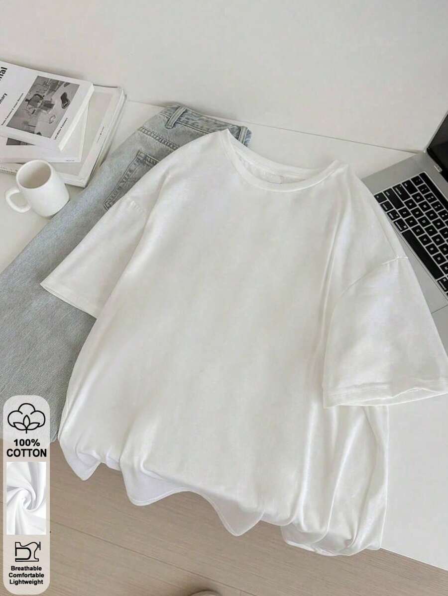 Women T-Shirts - White - View 1