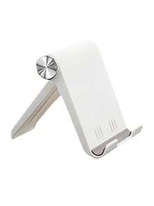 Portable Foldable ABS Desktop Phone Stand | Travel Essential: Lightweight Mini Smartphone And Tablet Holder | Easy To Store Travel Accessory - Multicolor - View 9