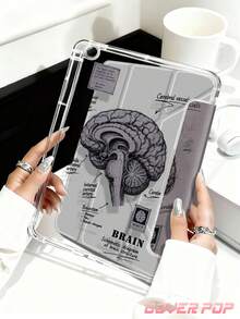 Ốp bảo vệ máy tính bảng họa tiết trái tim, tương thích với iPad Air 8 (M4) 2026 (11/13 inch), Air 11 inch M3 2025 / M2 2024, Air thế hệ thứ 5 2022, (A16) 11 inch thế hệ thứ 11 2025, Galaxy Tab, Kindle Paperwhite thế hệ thứ 12 2024. Mặt lưng trong suốt, họa tiết thời trang, hỗ trợ chức năng tự động tắt/mở màn hình, đệm khí bảo vệ, thích hợp làm quà tặng và đồ dùng văn phòng. - Nhiều màu - Xem 4