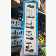 3-Tier Anti-Slip Tableware Storage Rack - Open Multi-Layer Gap Organizer Cart Base Tray (Classic Black/White Randomly Shipped) - View 7
