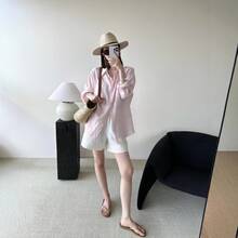 Women Blouses & Shirts - Light Pink - View 1