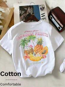 Women T-Shirts - White - View 1