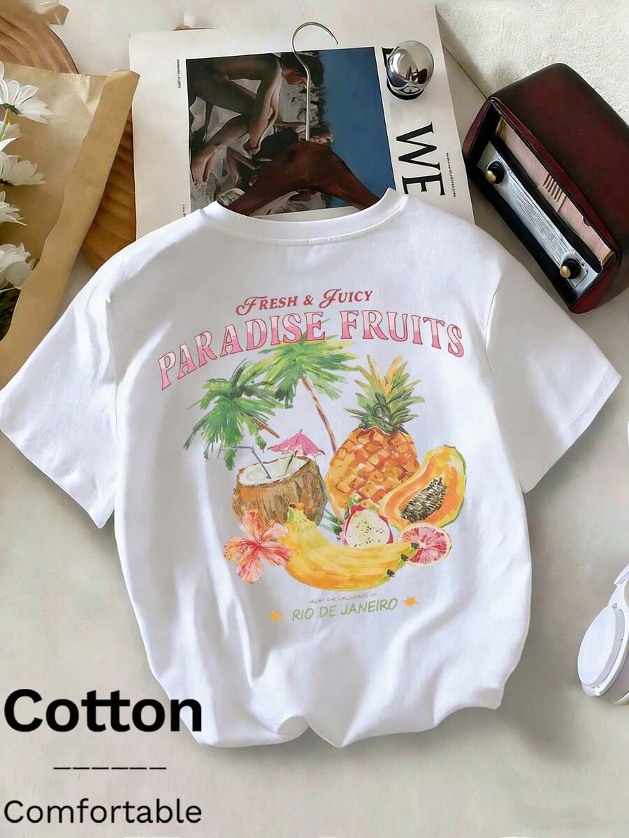 Women T-Shirts - White - View 1
