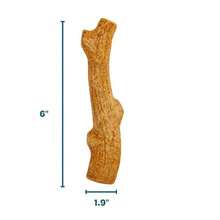 Super Dogwood Dog Chew Toy, Made In The USA Real-Wood Blend, Natural Wood Flavor Texture, Moderate Chewers, XS, 6 - XSmall Pack Of 1 - View 3