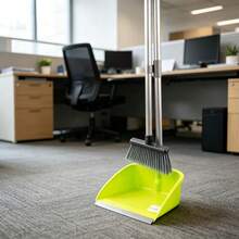 Foldable Broom And Dustpan Set, Household Kitchen Bathroom Cleaning Sweeping Combination - A - View 6