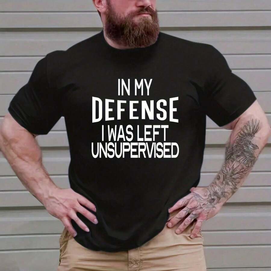 Funny Embarrassing T-Shirts For Adults, Inappropriate Humor, Vulgar T-Shirt - 黑色 - 查看 1