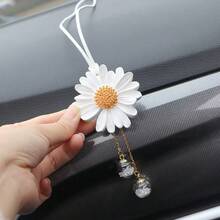 chaohongjia 1pc Flower Design Car Hanging Ornament - A - View 2