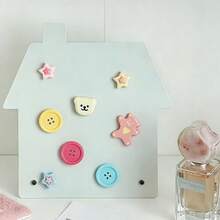 Each Set Contains 5/8 Cute Macaron Fridge Magnets. Beautiful Fridge Magnets, Creative Gifts. Suitable For Use In Storage Cabinets. Suitable For Adults. Can Be Decorated On The Kitchen, Office Whiteboard, Storage Cabinets, Refrigerators, And Also Used For Home Decoration. - Style a - View 3
