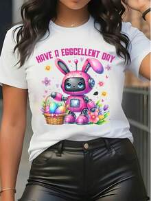 Women T-Shirts - White - View 6
