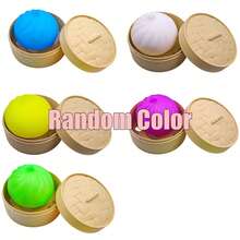 5pcs Cute Mini Bread Shaped Stress Relief Toys (Random Color): Colorful Slow Rebound Anti-Squeeze Small Toys, Realistic Soft Bread Squishy Balls, Sensory Toys To Relieve Anxiety, Suitable For Office Relaxation, Home Decor, Best Gift For Family And Friends - Multicolor - View 2