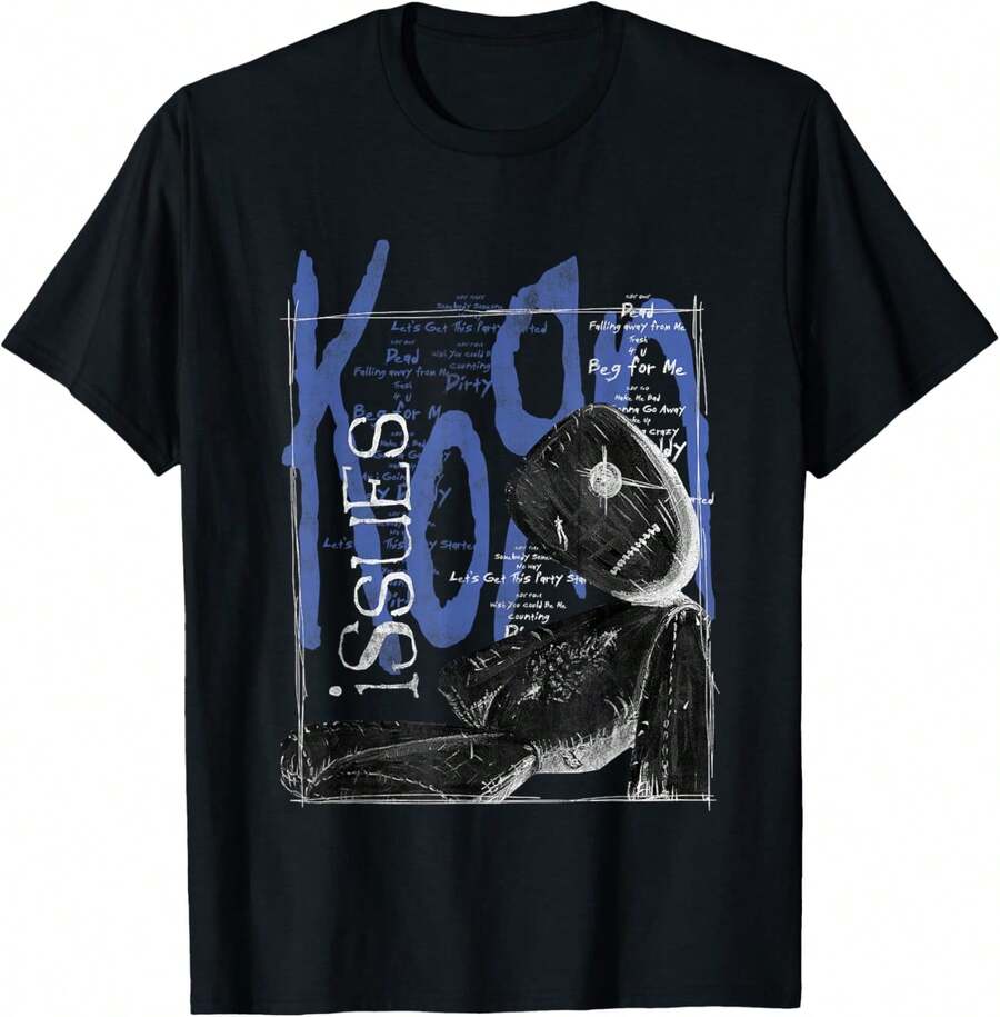 Korn Camiseta Issues Ragdoll - Negro - Ver 1