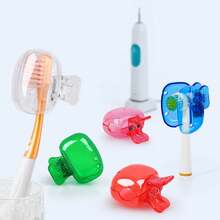 10 Packs Of Toothbrush Caps, Portable Plastic Toothbrush Protectors, Multi-Color Toothbrush Head Covers, Suitable For Family Travel, Bathroom, School, Camping Toothbrush Caps, Suitable For Home Bathroom Travel Camping (Random Color) - View 11