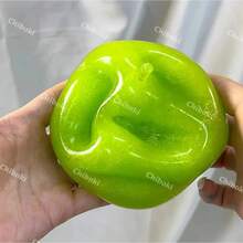 Green Sensory Squishy – Crunchy Moldable Slow Fidget Stress Relief Accessory, Medium Grip Strength ASMR Relaxing Squish, Gift Ideas - Stress Relief Toy - View 4