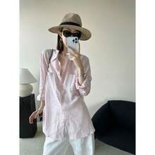 Women Blouses & Shirts - Light Pink - View 4
