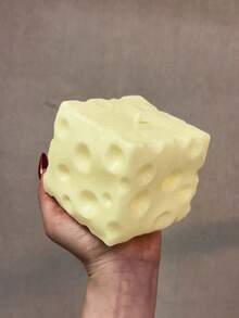 7cm 高品質起司壓力紓壓玩具，PU材質快速回彈，適合節日禮物，趣味可愛紓壓禮品，生日、復活節、萬聖節、聖誕節、派對禮物的理想選擇 - 查看 2