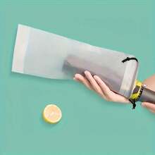 10pcs Reusable Frosted Umbrella Storage Sleeve. Made Of Translucent Waterproof Material, It Is Sturdy, Wear-Resistant And Not Easy To Damage. The Drawstring Closure Allows For Easy Opening And Closing. It Is Lightweight, Portable - Multicolor - View 12