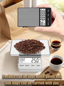 [Hot-Selling Gift] Precision Portable Electronic Scale, 1000g Capacity, LCD High-Definition Display, High-Precision Weighing For Jewelry And Medicine, With Timer And Multi-Unit Conversion Functions, Battery Powered (Batteries Not Included) - jewelry scales - View 3