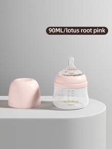 1pc Baby Anti-Fall Anti-Colic Wide Mouth PP Milk Bottle, Multi-Volume Feeding Bottle Suitable For Babies Of Different Ages - Multicolor - View 21