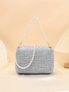 New Niche Design Pearl Shoulder Strap Handbag Fashionable Shoulder Crossbody Bag For Women - Multicolor - View 1