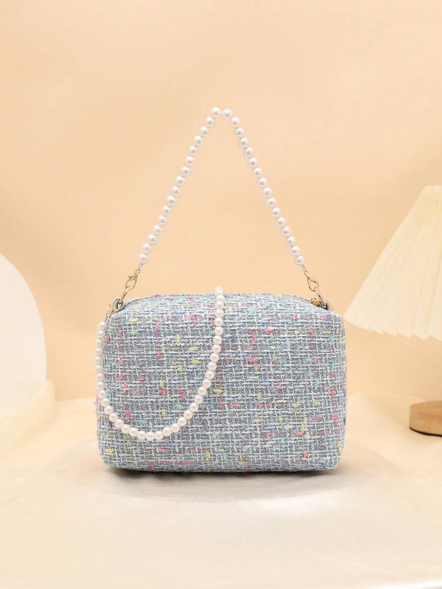 New Niche Design Pearl Shoulder Strap Handbag Fashionable Shoulder Crossbody Bag For Women - Multicolor - View 1