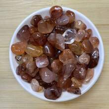 100g Natural Multi-Colored Crystal Gravel - Asymmetrical Pebbles, Suitable For Small Aquariums, Succulents, Terrariums And Vase Fillers - A - View 8
