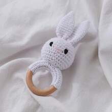 Mainan Kerincingan Kelinci Anyaman Tangan, Mainan Kerincingan Tangan Bayi, Mainan Genggam, Lonceng Terintegrasi, Bentuk 3D Lucu, Detail Kaya, Menarik Perhatian Bayi, Melatih Pendengaran Bayi, Hadiah Ulang Tahun, Halloween, Natal yang Sempurna untuk Bayi - MultiWarna - View 17