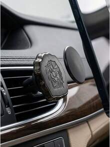 Strong Magnetic Anti-Shake Air Vent Phone Holder, Car Use, One-Handed Operation, Seamless Installation, Compatible With All Phone Models, Car Navigation Holder. - A4 - View 9