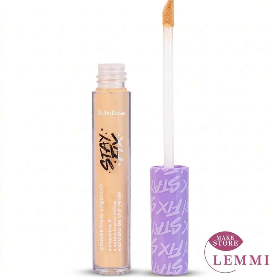 Stay Fix Liquid Concealer Ruby Rose Makeup HB912 3.9ml High Coverage - MC54 - Ver 1