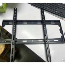 Fixed Metal Wall Mount Bracket For 26" - 60" TVs, Ultra-Thin Design, VESA 400X400mm, 55lbs Load Capacity, Easy Installation Without Power - Black - View 11