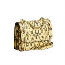 Coach Women's Mini Klare Chain Crossbody Bag - 蛇黃 - 查看 5