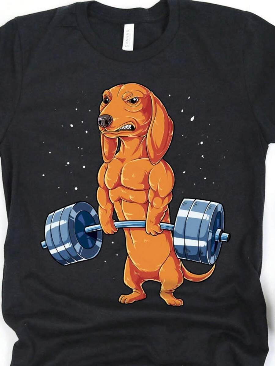 Unisex T-shirt i ren bomull, Röd Tax Tyngdlyftningströja / Röd Tax Tröja / Taxgåvor / Present till Taxägare / Tränings T-shirts / Tank Top Hoodie, sommar T-shirt, sommaroutfit för kvinnor, sommaroutfit för män, dam T-shirt, Kreativ Design, Utomhuslek, Cool Stil, Rolig Design, Söt Stil, Sommaroutfit. - Svart - Visa 1