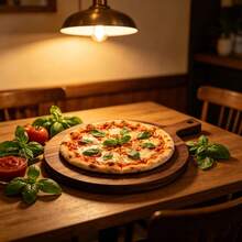 Pizza Board, Wooden Board, Cutting Board, Round Board, Wood, 30 Cm - A - View 10