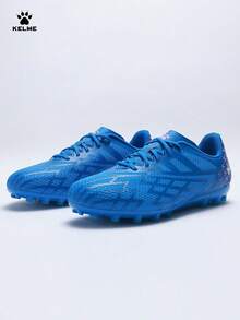 KELME 成人男款 MG 透氣短釘足球訓練鞋 - 寶藍色 - 查看 1