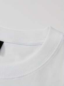 Camiseta Masculina Vintage 100% Algodão Puro Estampada  "ABELHA RAINHA"  , Simples, Elegante e Confortável, Camiseta Casual Estampada - Branco - Visão 4