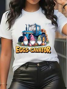Women T-Shirts - White - View 1