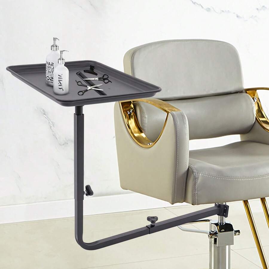 YIYIBYUS Salon Tray For Hair Stylist, Salon Tray Attached To Chair, Salon Tray For Barber Chairs - Black - View 1